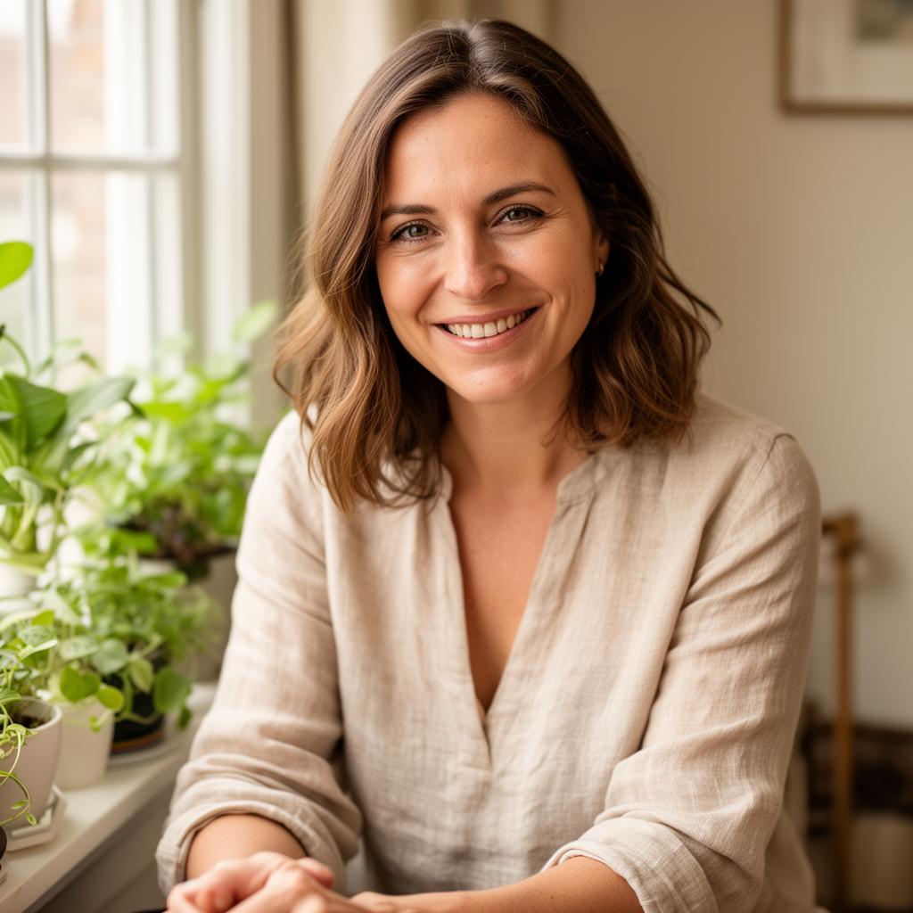 Portrait of Justina Geoghegan, founder of Change Nutrition.